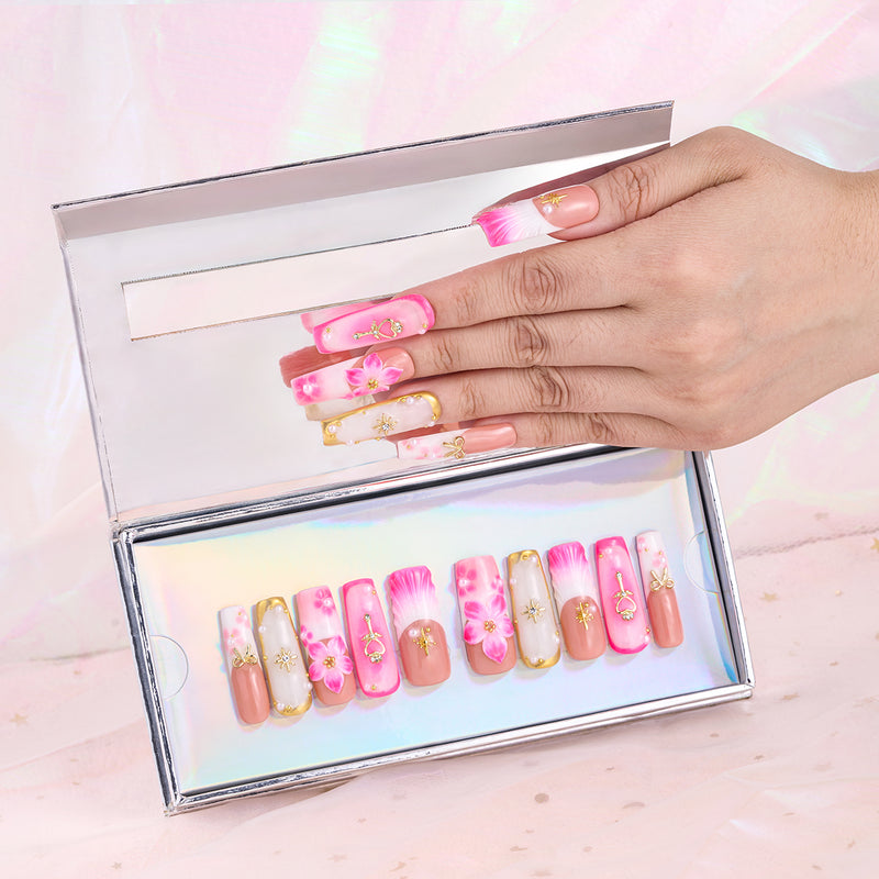Key to My Heart  Handmade Nails MG599
