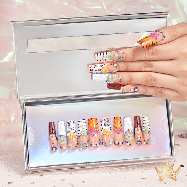 Nile Fierce Handmade Nails MG441