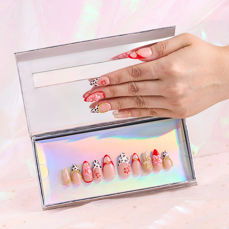 Sweet - Cool Narrative Handmade Nails MG607