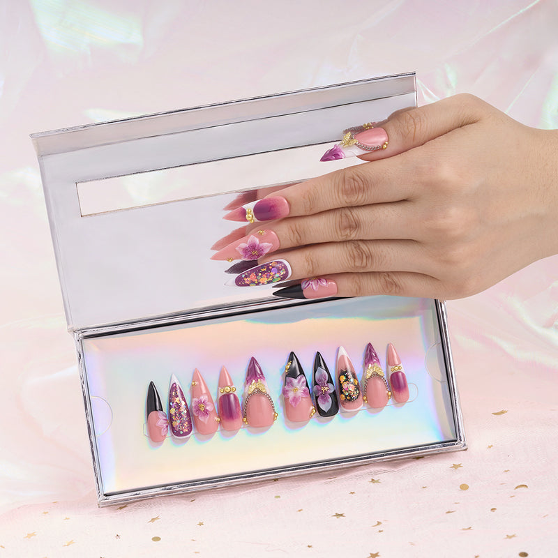 Violet Garden Handmade Nails MG525