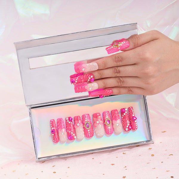 Galaxy Baddie Handmade Nails MG522