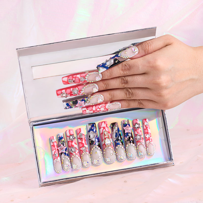 Nightfall Radiance Handmade Nails MG580