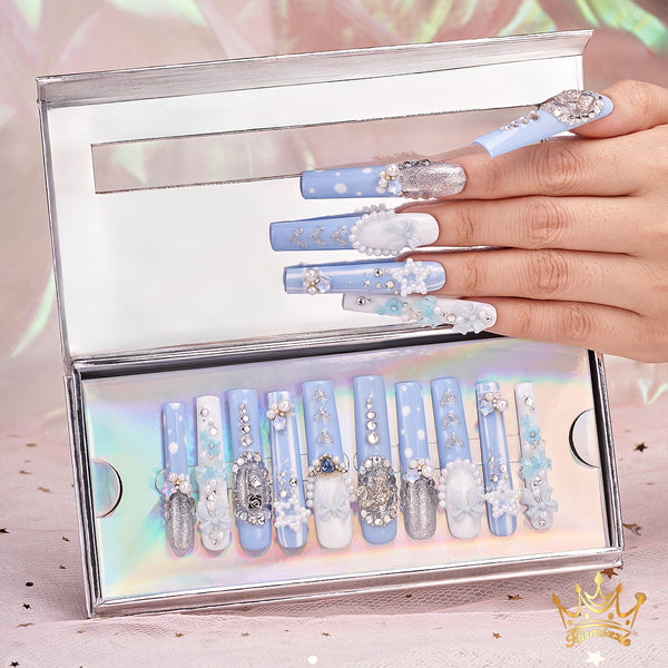Icy Princess Dream Handmade Nails MG390