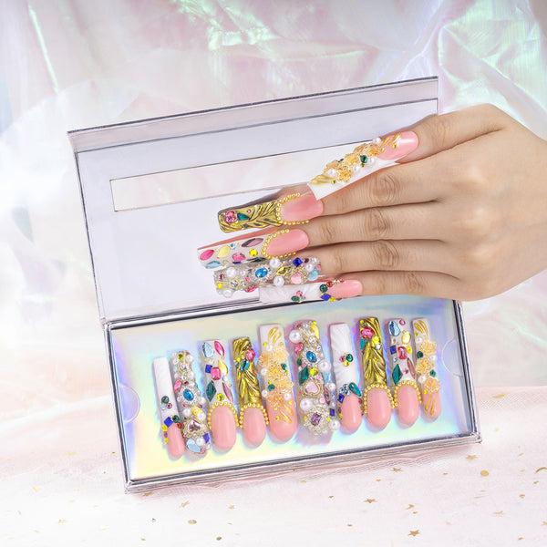 Crystal Dreamland Handmade Nails MG509