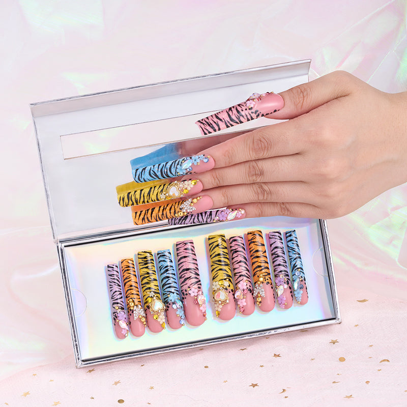 Born to Be Wild Handmade Nails MG546
