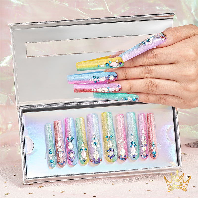 Glowbow Nails Handmade Nails MG357