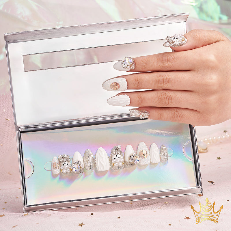 Aries Flame (Aries) Handmade Nails MG397