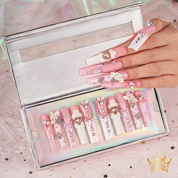Flora's Embrace Handmade Nails MG222