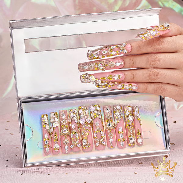 Breakfast at Tiffany's Handmade Nails MG385