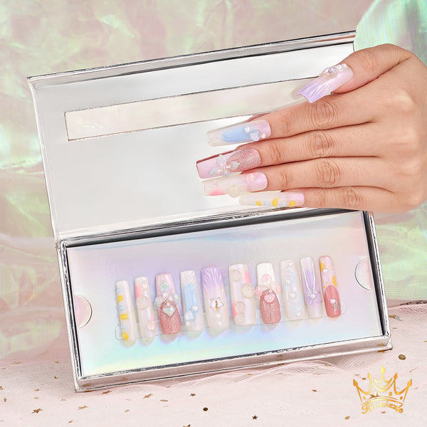 Cosmic Breeze Handmade Nails MG448