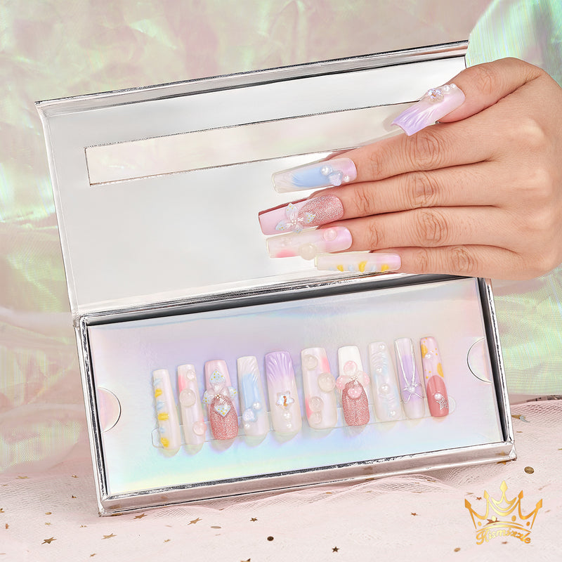 Cosmic Breeze Handmade Nails MG448