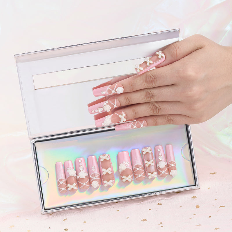 Ballet Melody Handmade Nails MG531