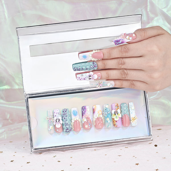 Ocean Fairy Tale Handmade Nails MG499
