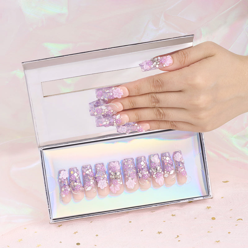 Star Gleam Handmade Nails MG541