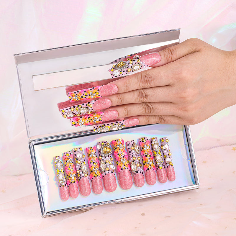 Dot Tropicana Handmade Nails MG583