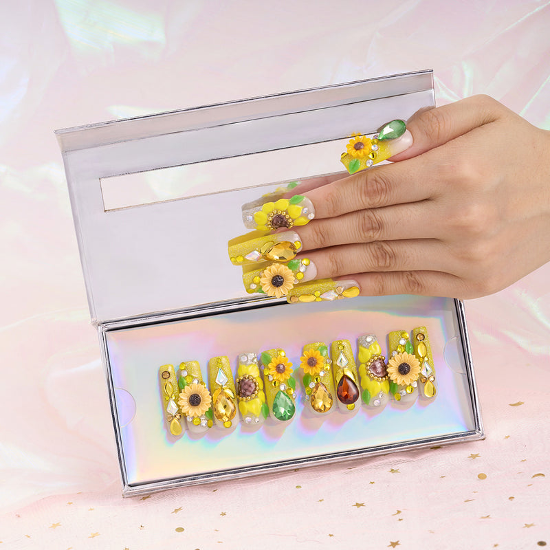 Sun-kissed Baby Handmade Nails MG513