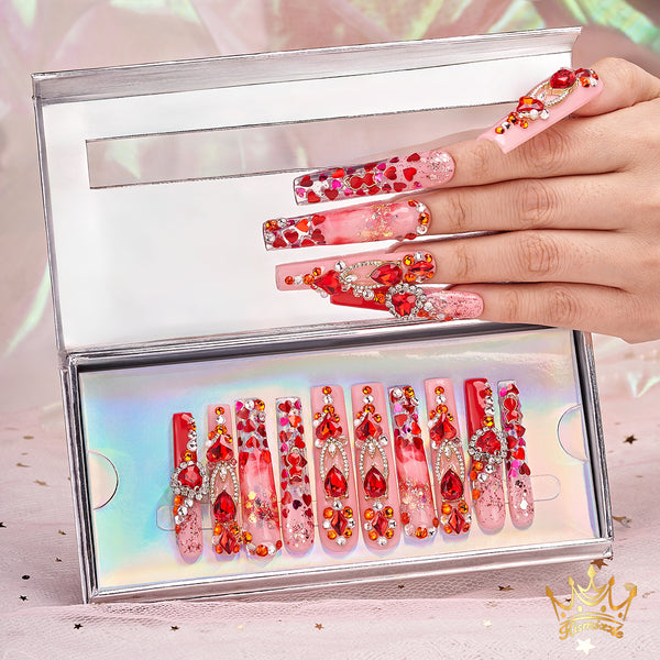 Ruby Queen Handmade Nails MG340