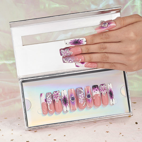 Demure Slay Handmade Nails MG472