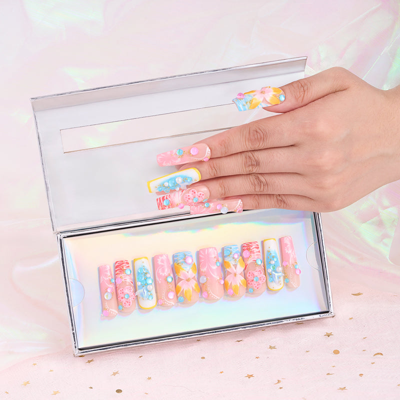 Ocean Bliss Handmade Nails MG545