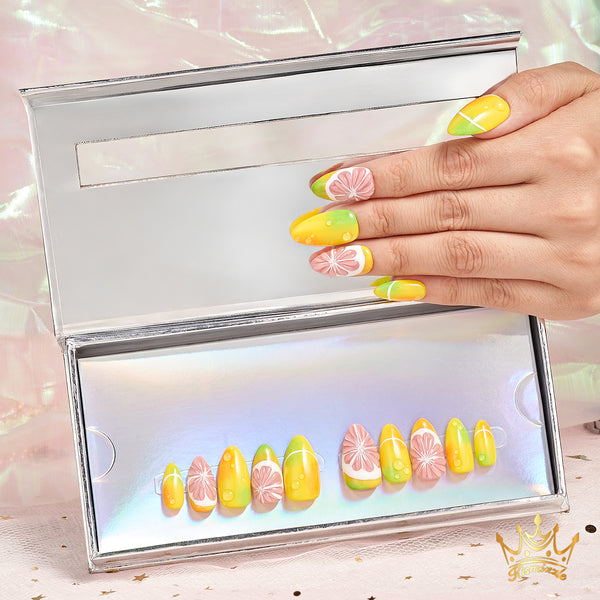 Vitamin C Overdose Handmade Nails MG434