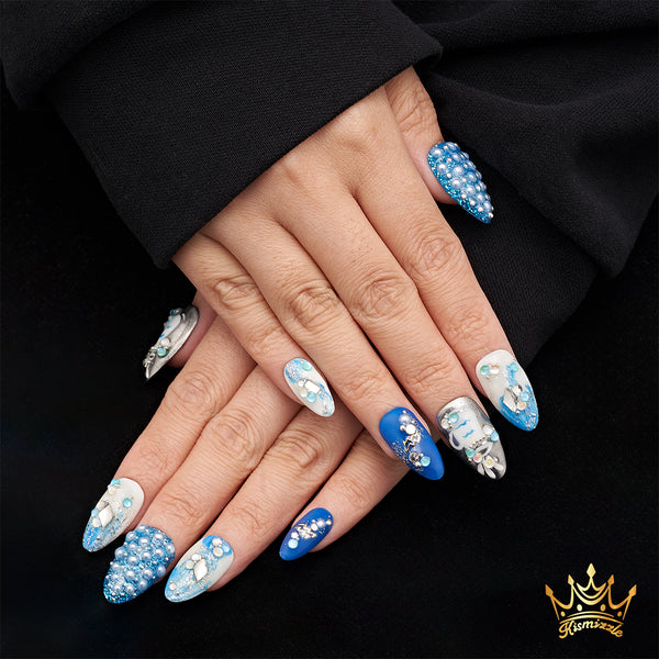 Aquarius' Legacy (Aquarius) Handmade Nails MG395
