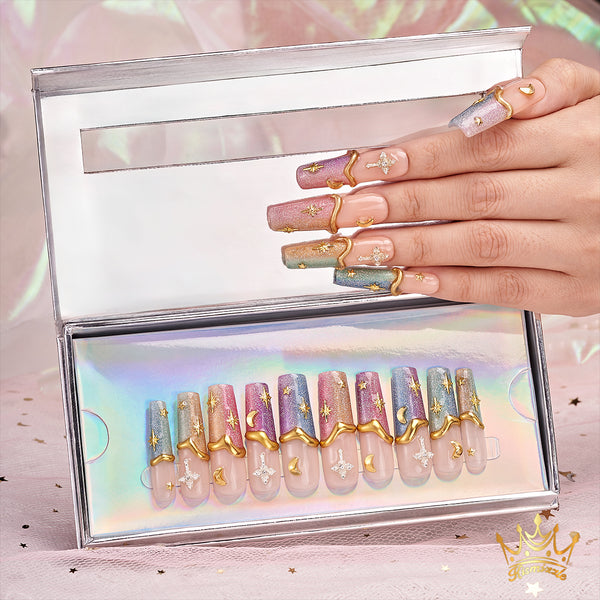 Eternal Spark Handmade Nails MG251