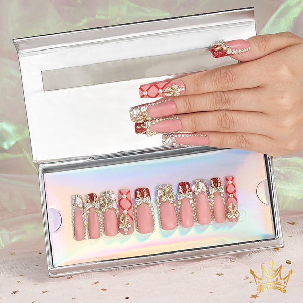 Red-y to Slay Handmade Nails MG469