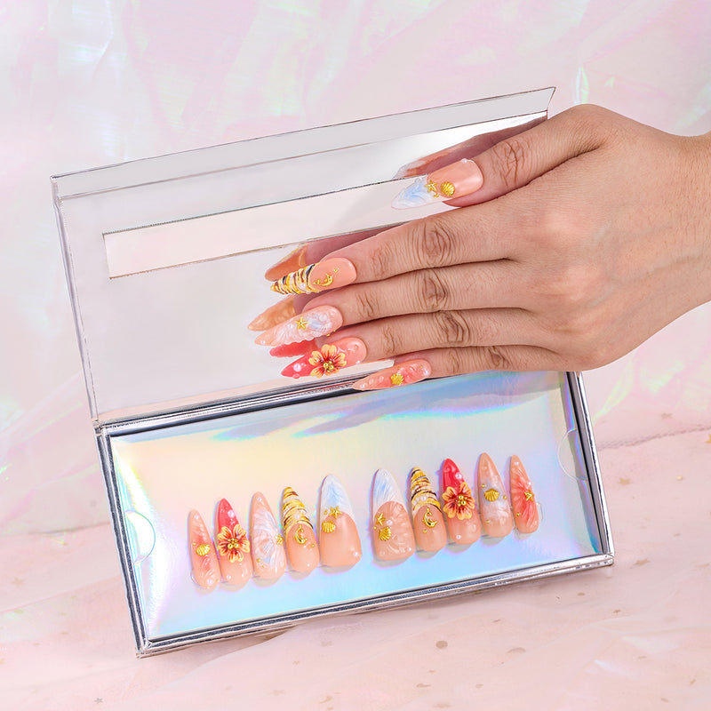 Tropic Shell-ter Handmade Nails MG598