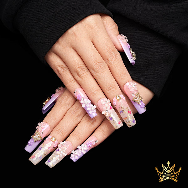 Fairytale' wonderland Handmade Nails MG268