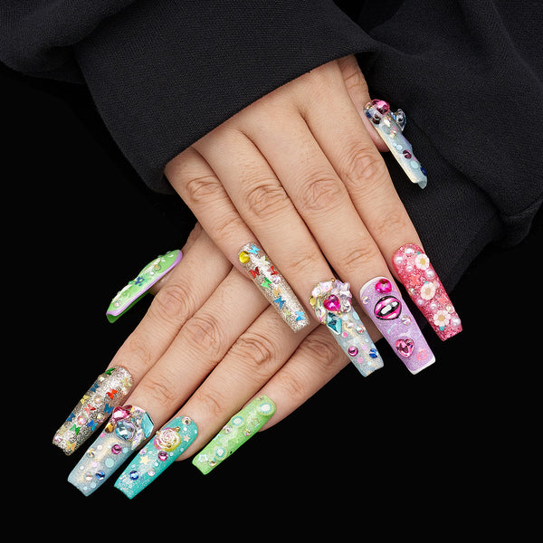 Juicy Jewel Handmade Nails MG491