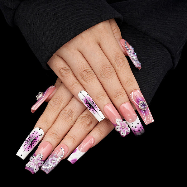 Demure Slay Handmade Nails MG472