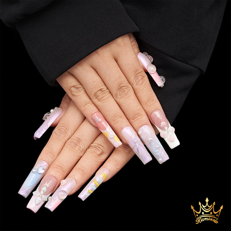 Cosmic Breeze Handmade Nails MG448