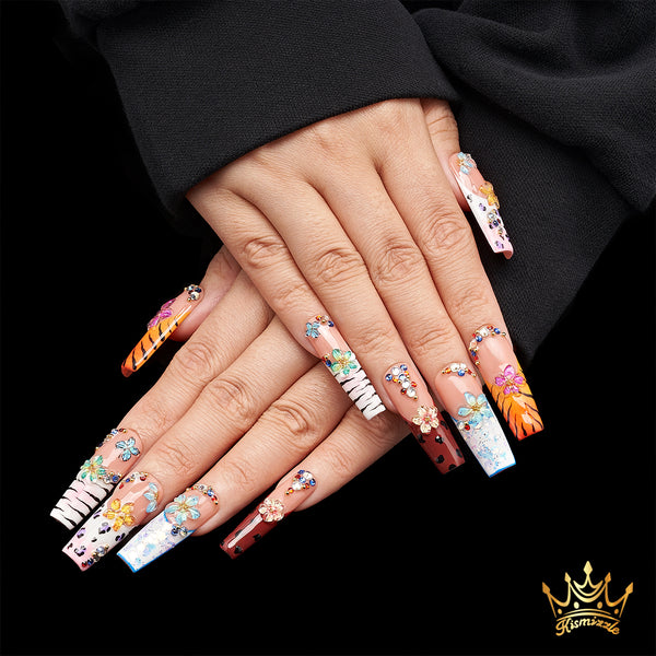 Nile Fierce Handmade Nails MG441