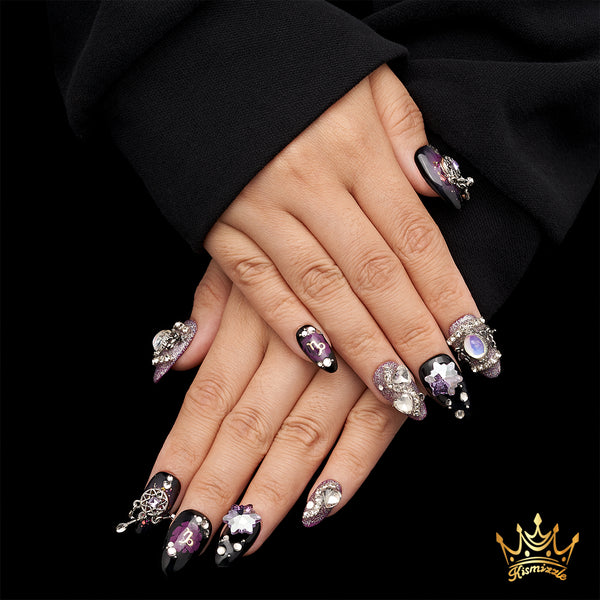 Legendary witches（Capricorn）Handmade Nails MG418