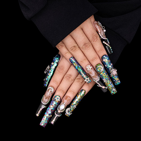 Galaxy Bliss Handmade Nails MG586