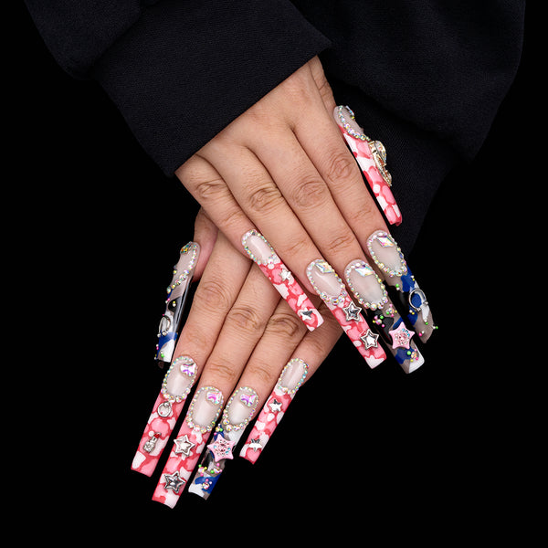 Nightfall Radiance Handmade Nails MG580