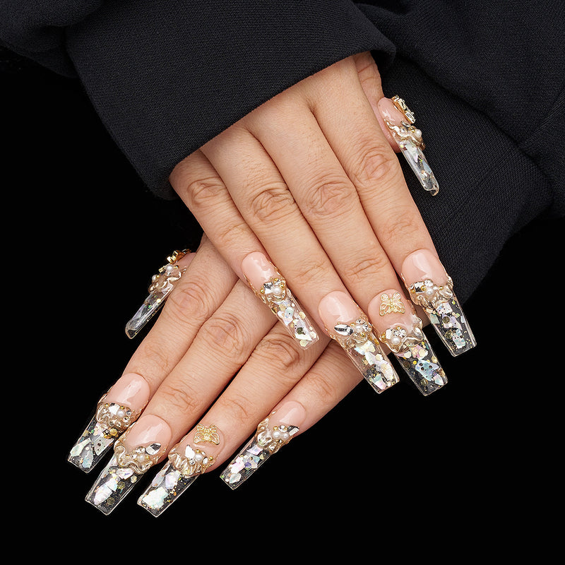 Muse Wings Handmade Nails MG489