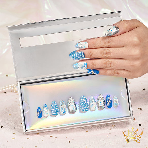 Aquarius' Legacy (Aquarius) Handmade Nails MG395