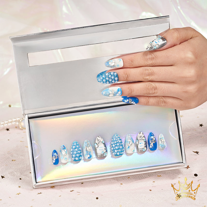 Aquarius' Legacy (Aquarius) Handmade Nails MG395