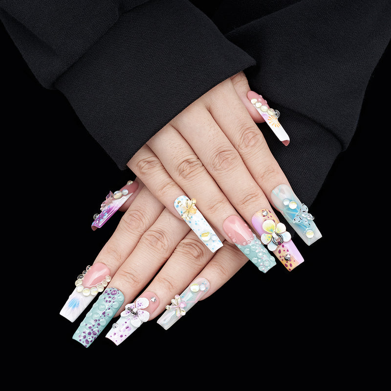 Pop town Handmade Nails MG498