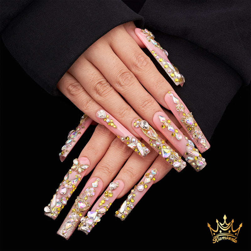 Breakfast at Tiffany's Handmade Nails MG385