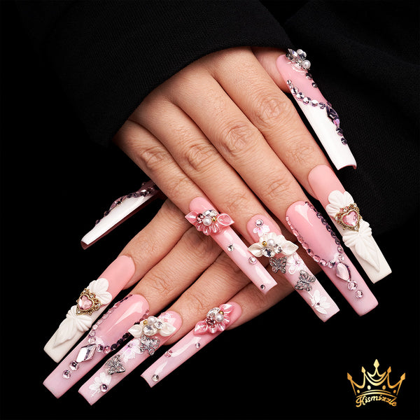 Flora's Embrace Handmade Nails MG222