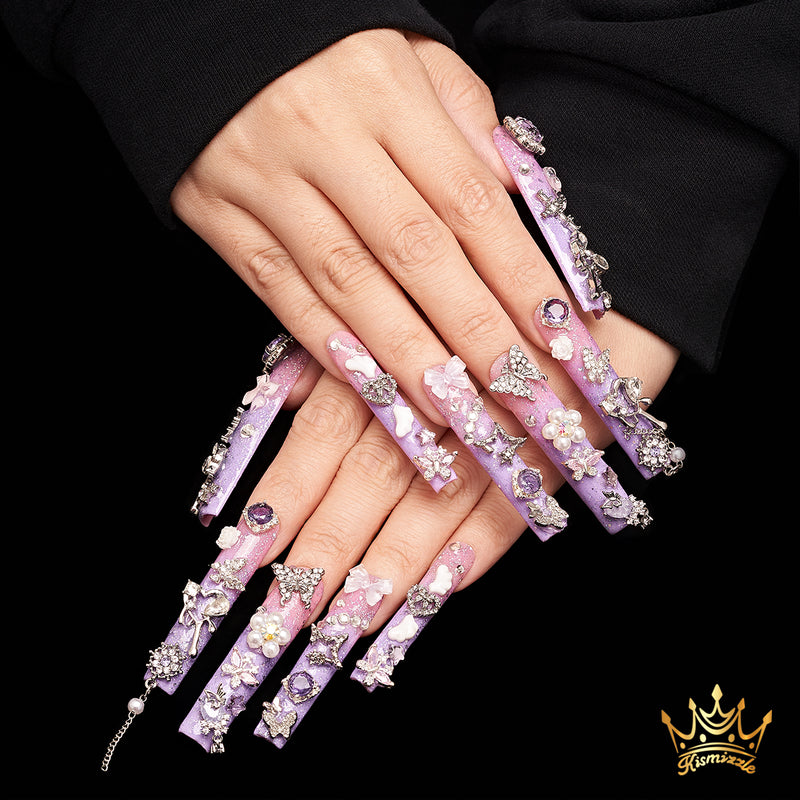 Twilight Serenade Handmade Nails MG305