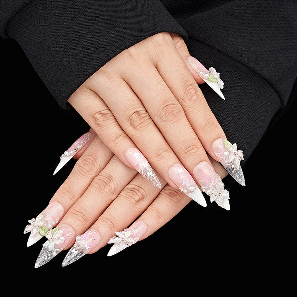 Fairy, Take Your Throne Handmade Nails MG479