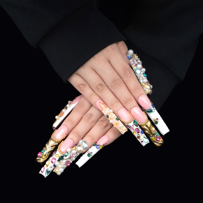 Crystal Dreamland Handmade Nails MG509