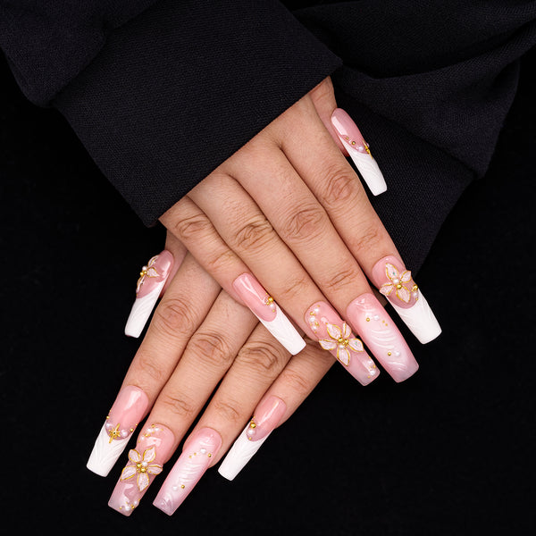 Pink Pop   Handmade Nails MG600