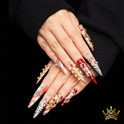 Crimson Venom Handmade Nails MG384
