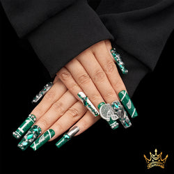 Hovering Eagle Handmade Nails MG457