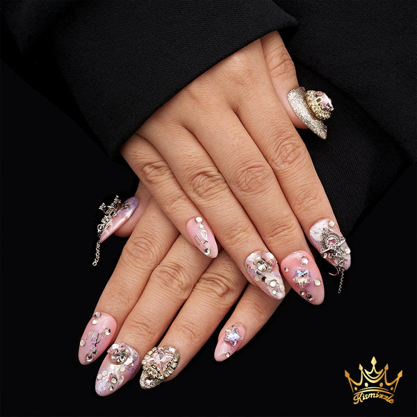 Perfectionist's Radiance（Virgo）Handmade Nails MG412