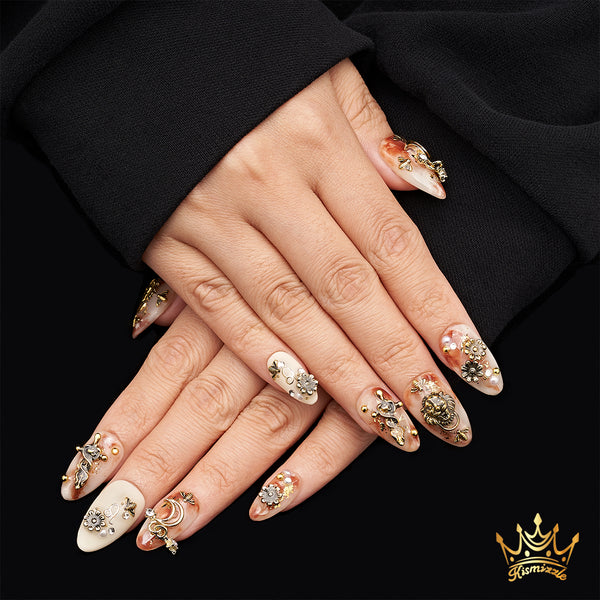 Ember Throne (Leo) Handmade Nails MG417